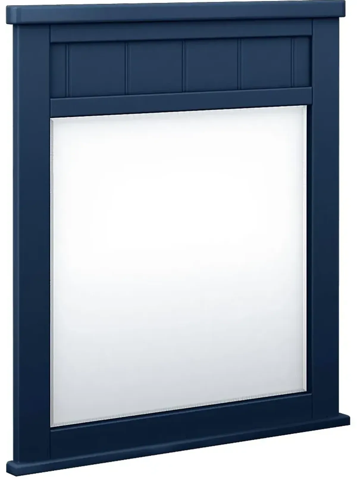 Kids Cottage Colors Navy 5 Pc Full Bookcase Bedroom