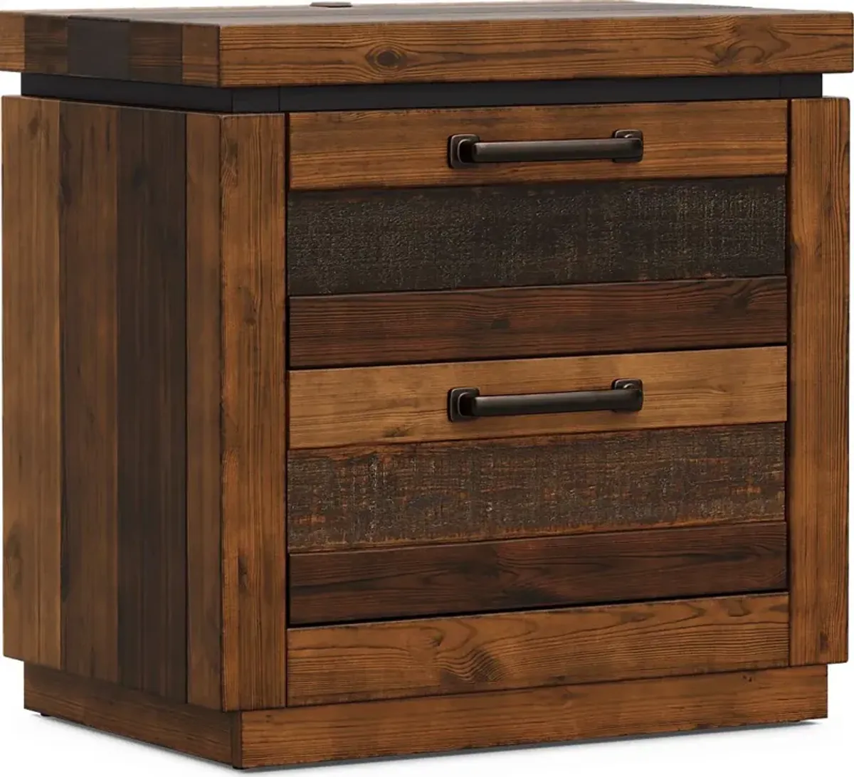 Kids Westover Hills Jr. Brown Nightstand