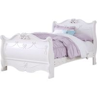 Disney Princess Fairytale White 3 Pc Full Sleigh Bed