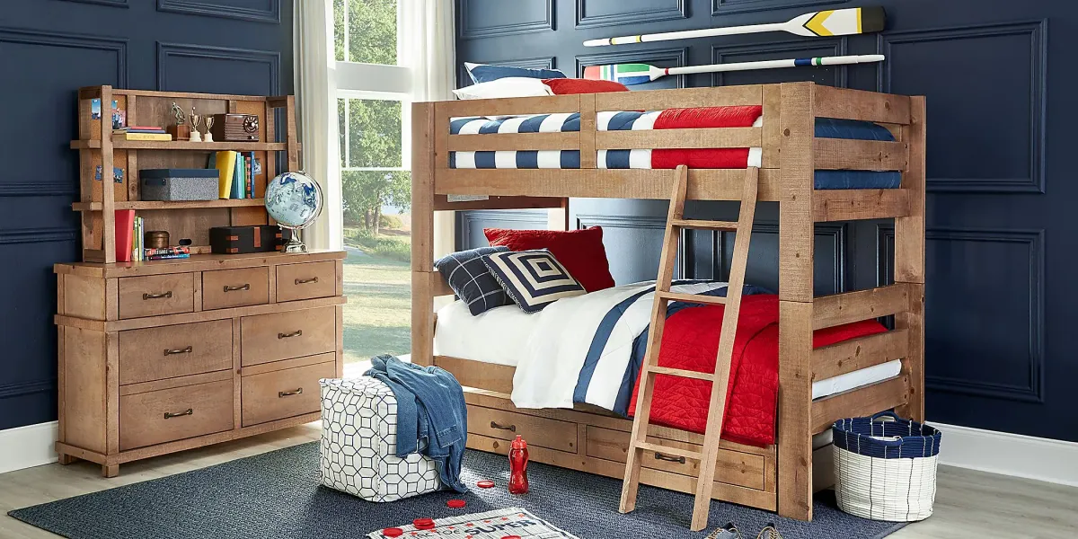 Montana 2.0 Driftwood Twin/Twin Bunk