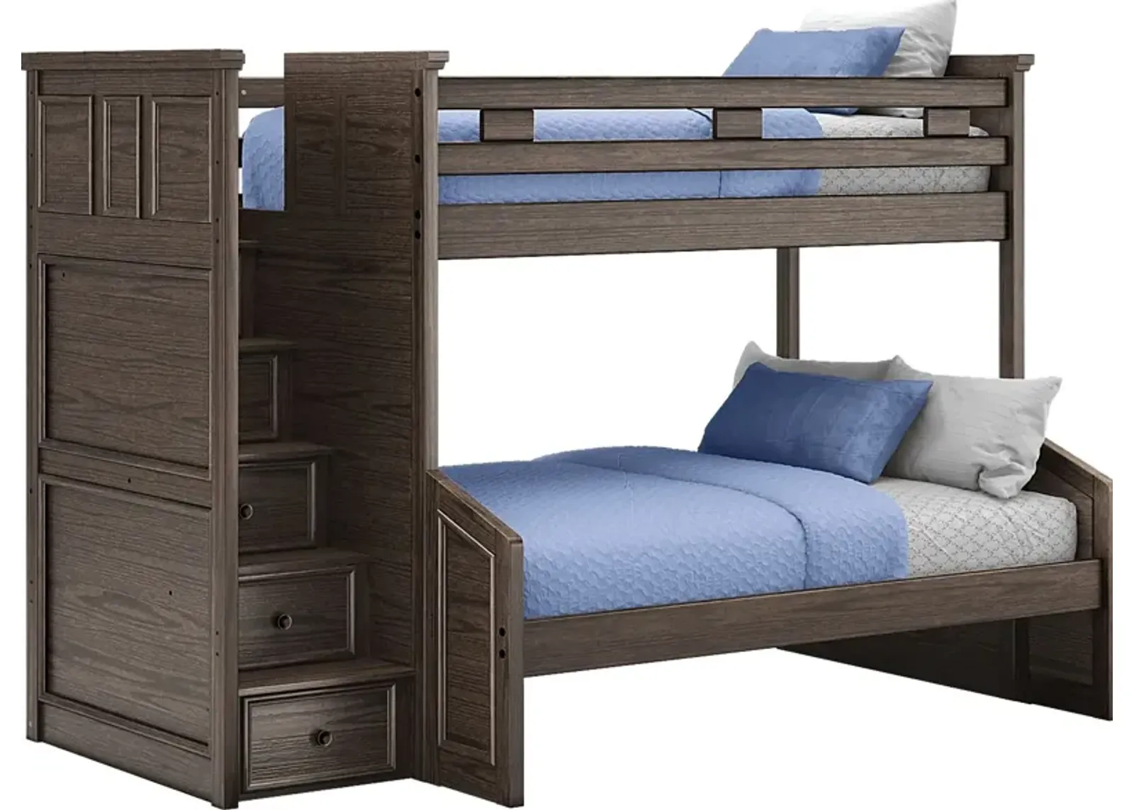 Kids Canyon Lake Java Twin/Full Step Bunk