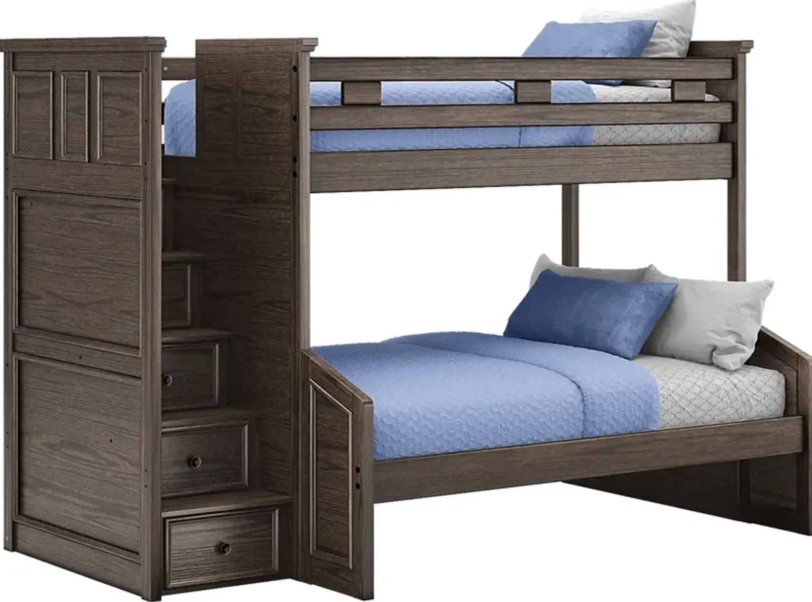 Kids Canyon Lake Java Twin/Full Step Bunk