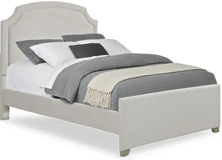 Kids Dakotah Gray 3 Pc Full Upholstered Bed