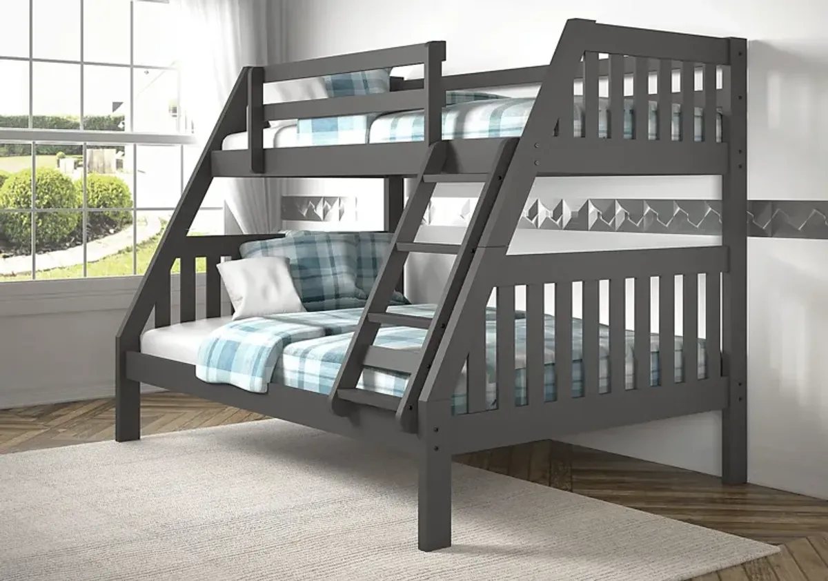 Forster Grove Gray Twin/Full Bunk Bed