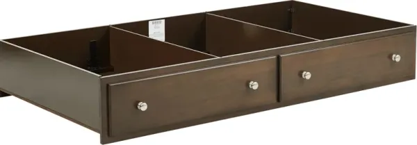 Kids Santa Cruz Brown Cherry Twin Storage Trundle