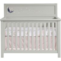 Disney Baby Starry Dreams with Minnie Mouse Gray Convertible Crib