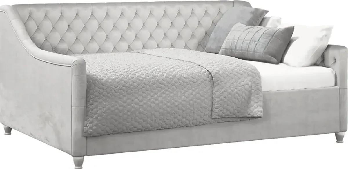 Alena Silver 3 Pc Twin Daybed