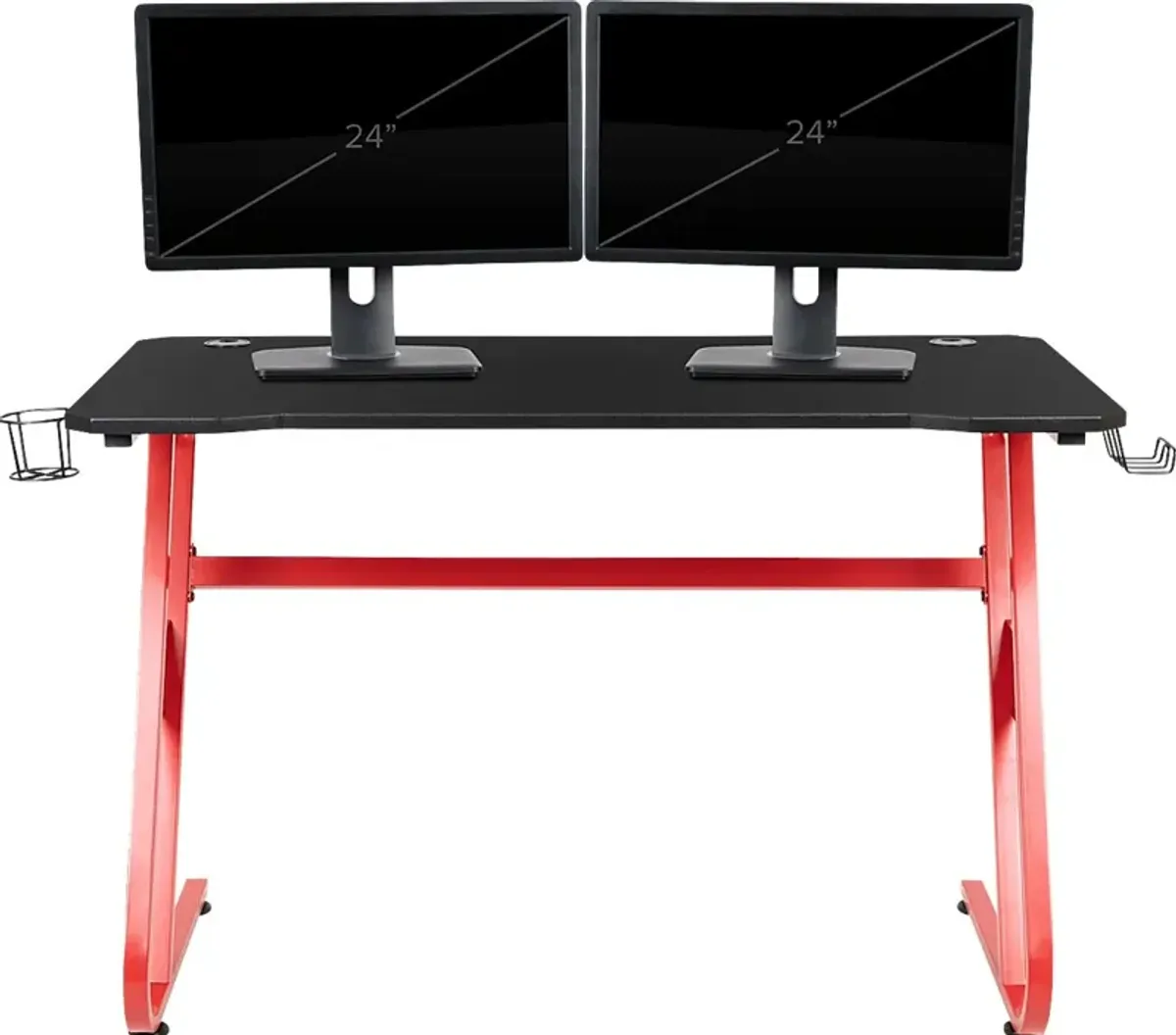 Kids Astix Red Gaming Desk