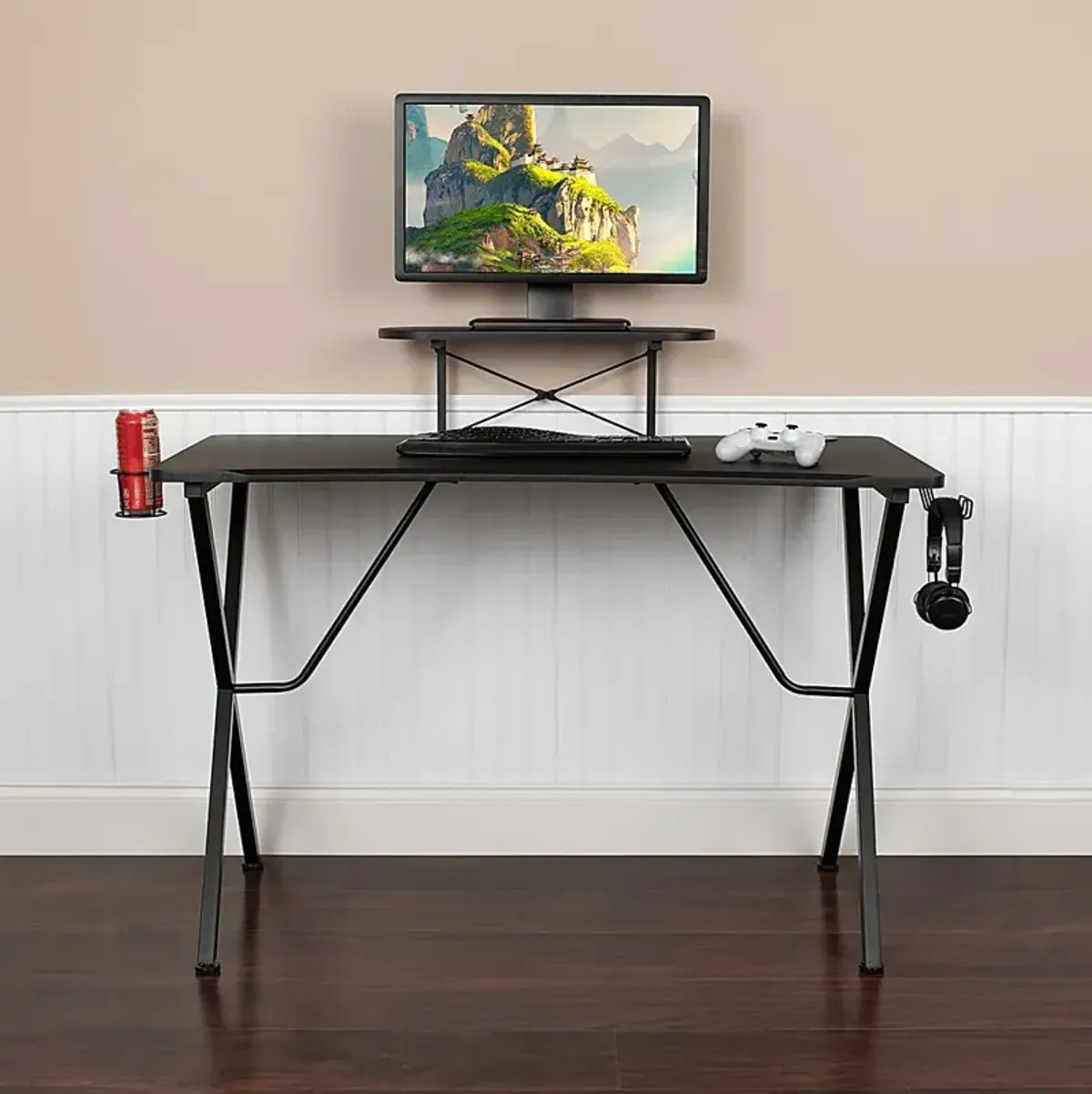 Kids Gindrex Black Gaming Desk