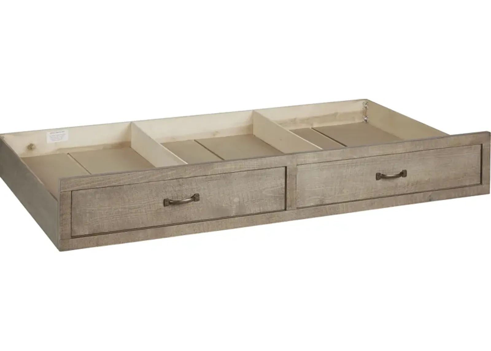 Montana Driftwood Twin Storage Trundle