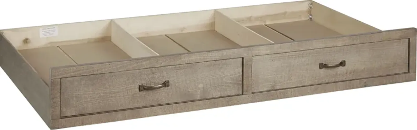 Montana Driftwood Twin Storage Trundle