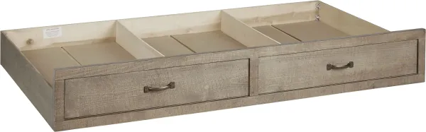 Montana Driftwood Twin Storage Trundle