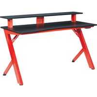 Antinous Red 54 in. PC Gaming Desk
