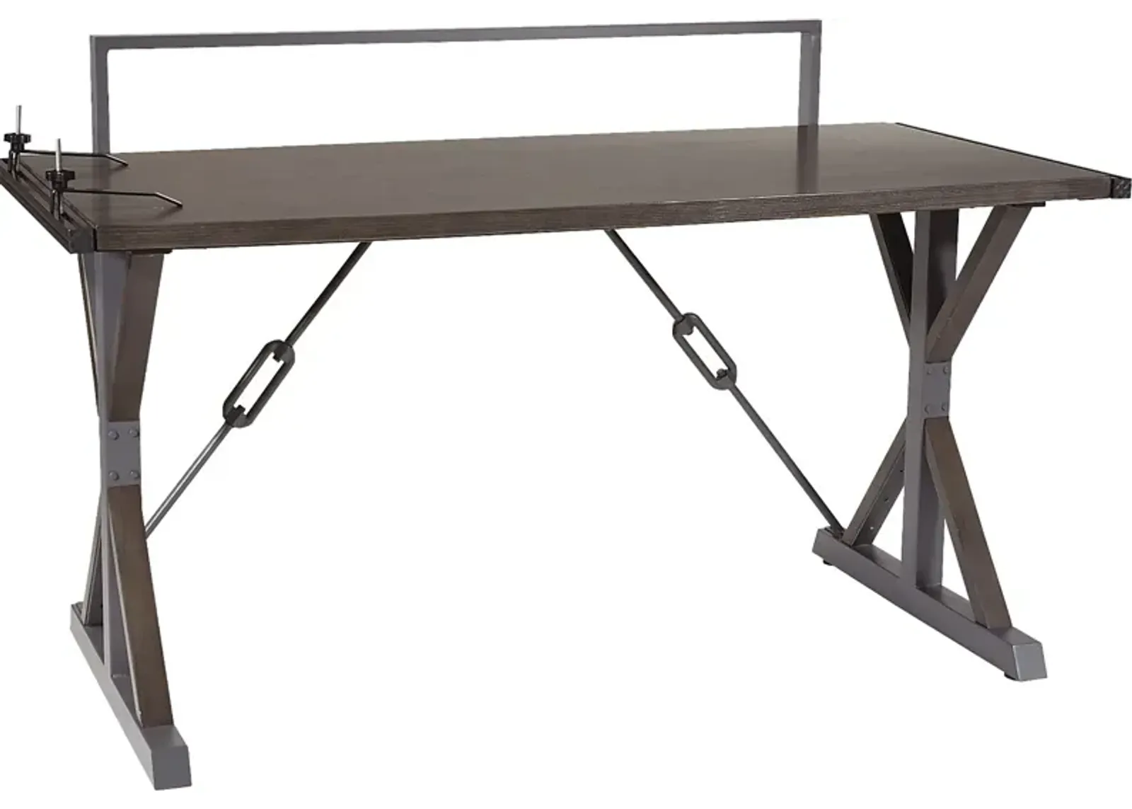 Kids Kaidan Gray Crafting Desk