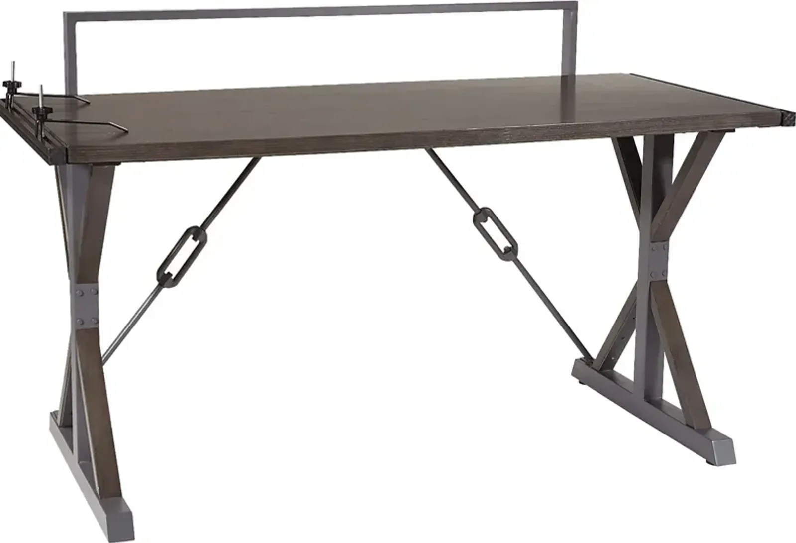 Kids Kaidan Gray Crafting Desk