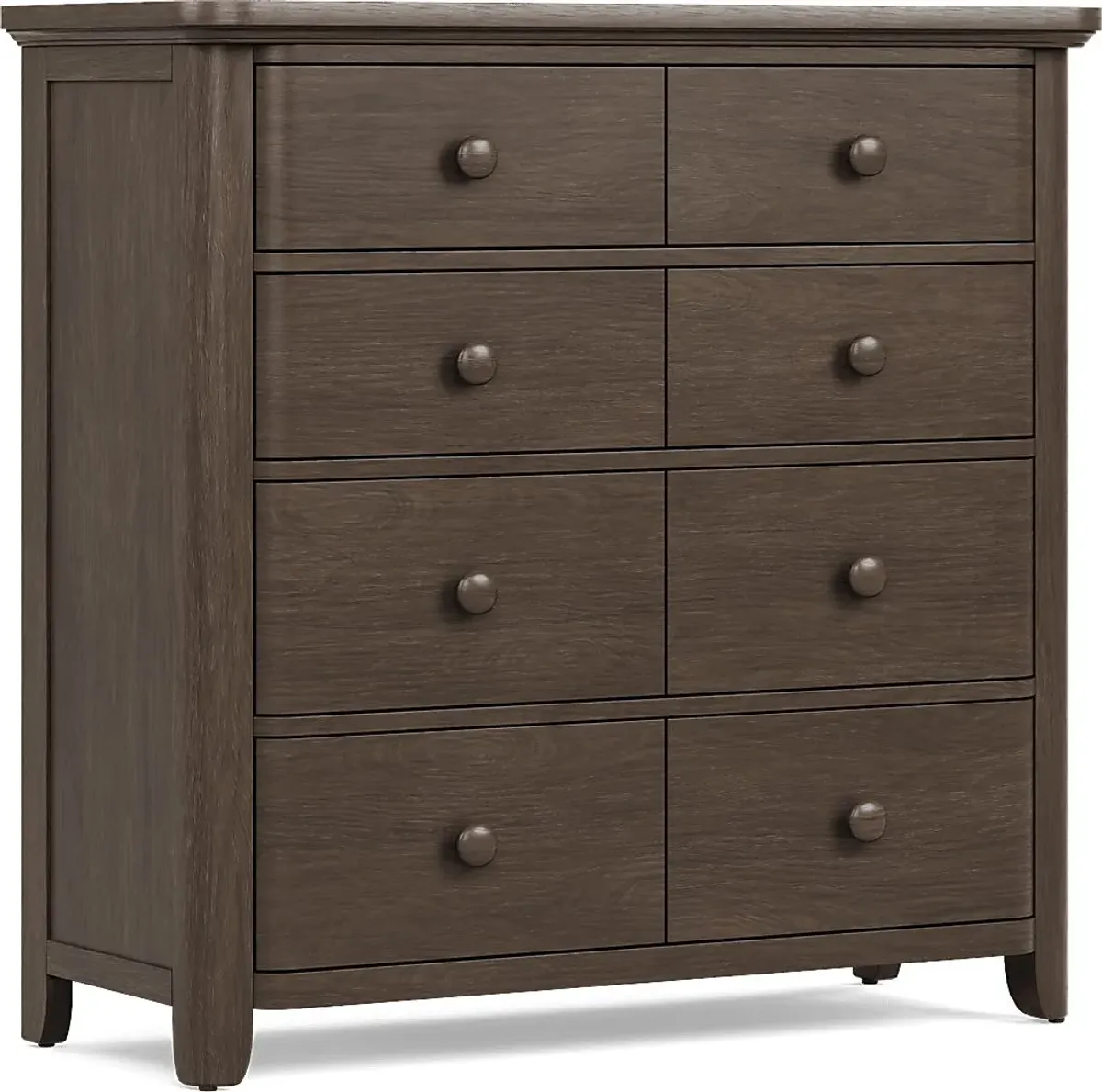 Kids South Bend Brown Cherry Full Bookcase Bedroom