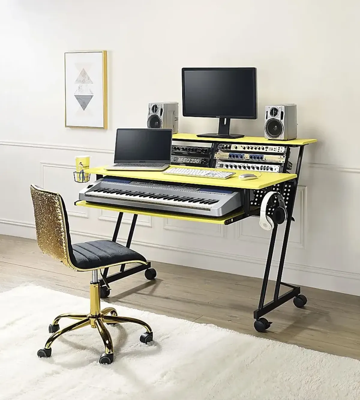 Kids Dalisay Yellow Desk