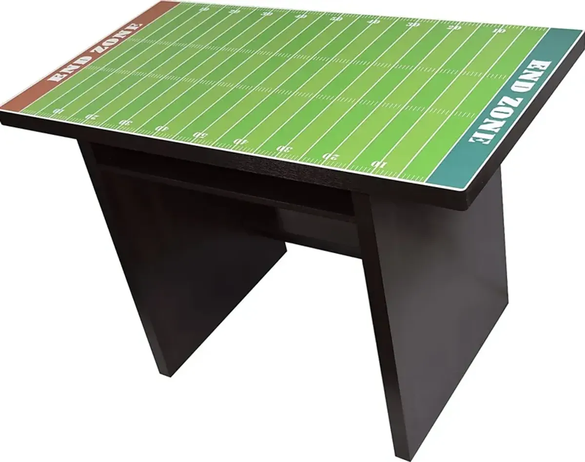 Kids Study Field Green Desk