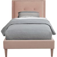 Kids Jaidyn Pink 3 Pc Twin Upholstered Bed