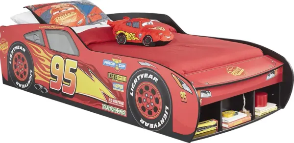 Disney/Pixar Cars Lightning McQueen&trade; Red Twin Car Bed