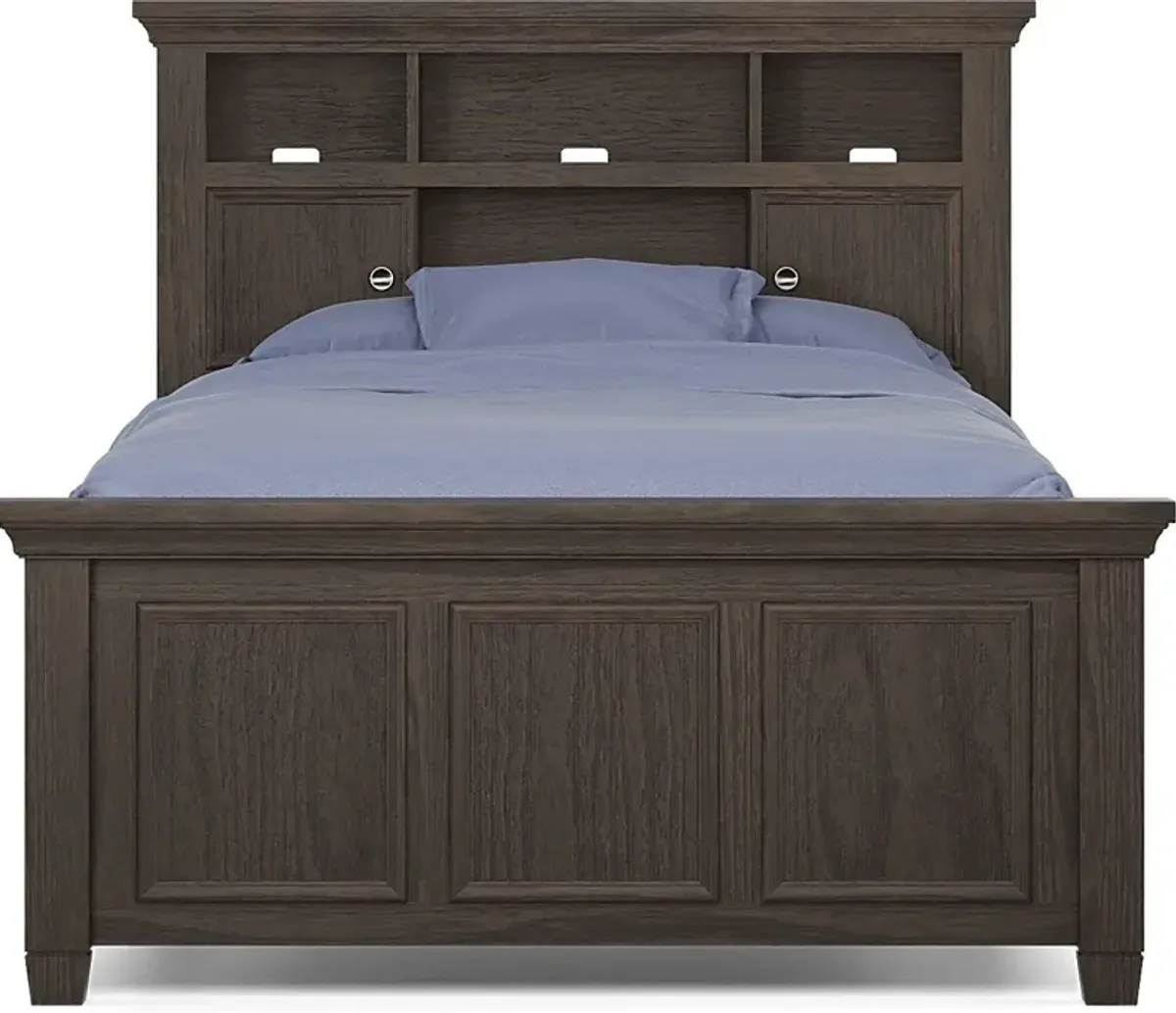 Kids Canyon Lake Java Full Bookcase Bed