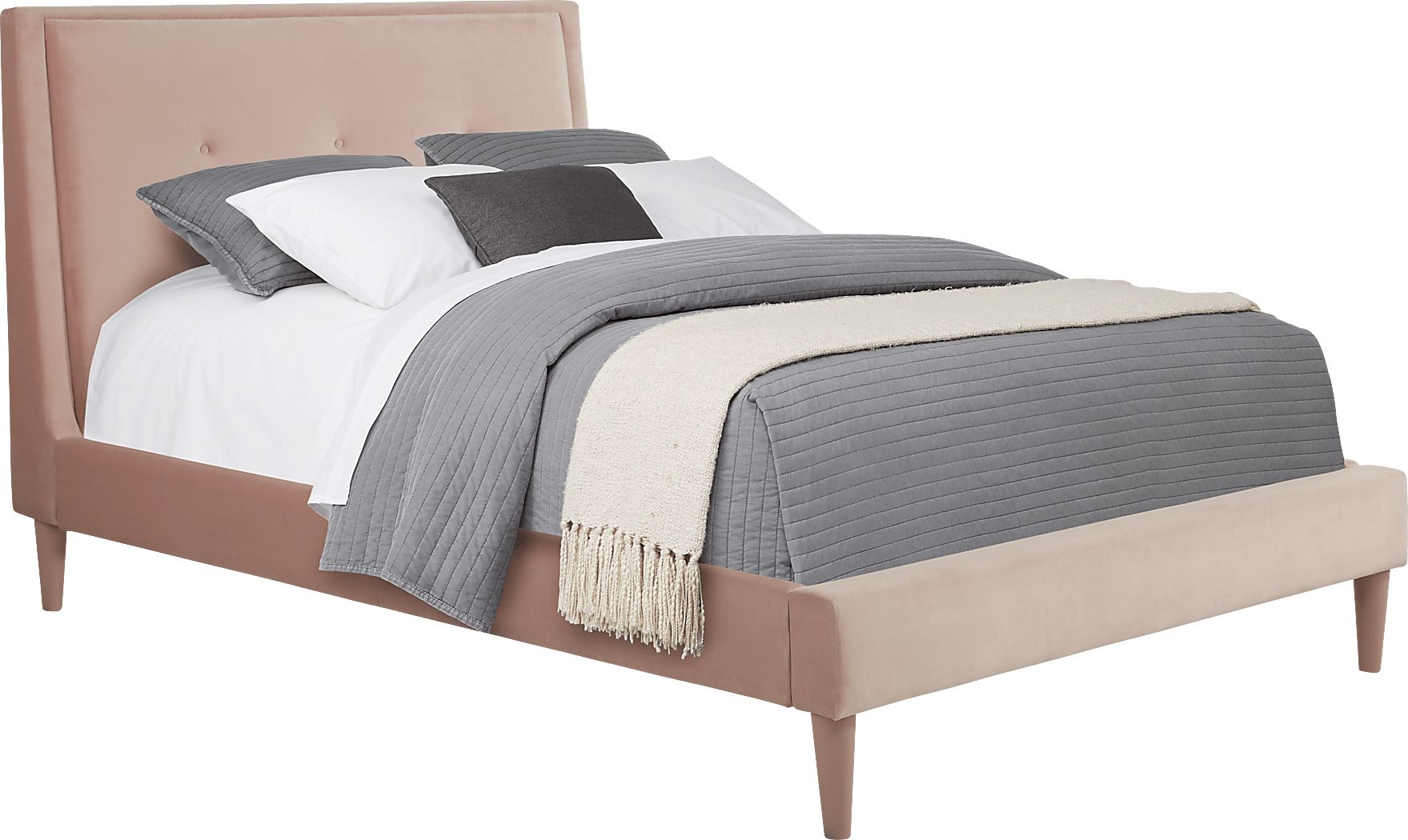 Kids Jaidyn Pink 3 Pc Full Upholstered Bed
