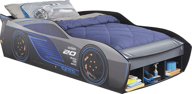 Disney/Pixar Cars Jackson Storm&trade; Blue Twin Car Bed