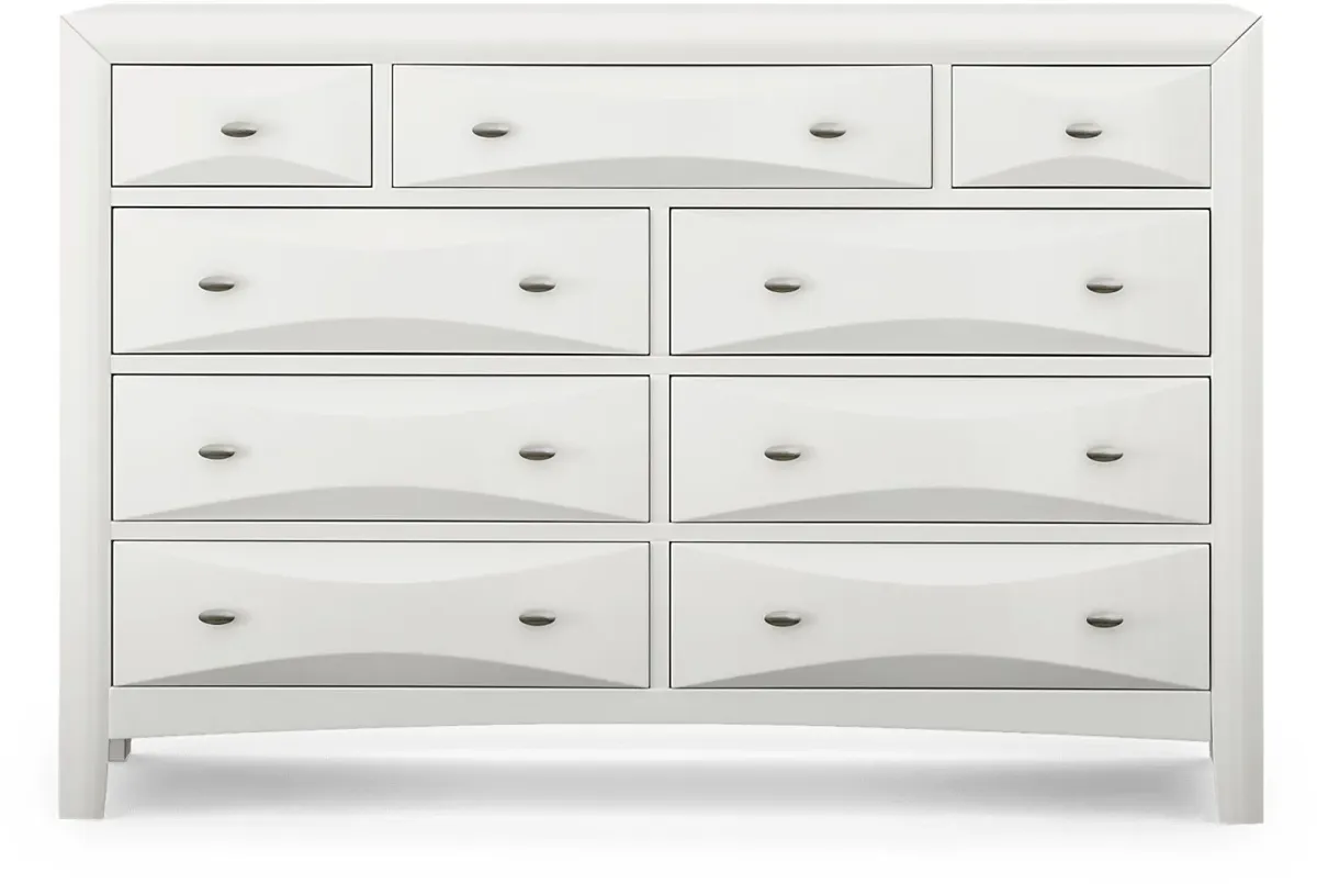 Kids Ivy League 2.0 White Twin Panel Bedroom