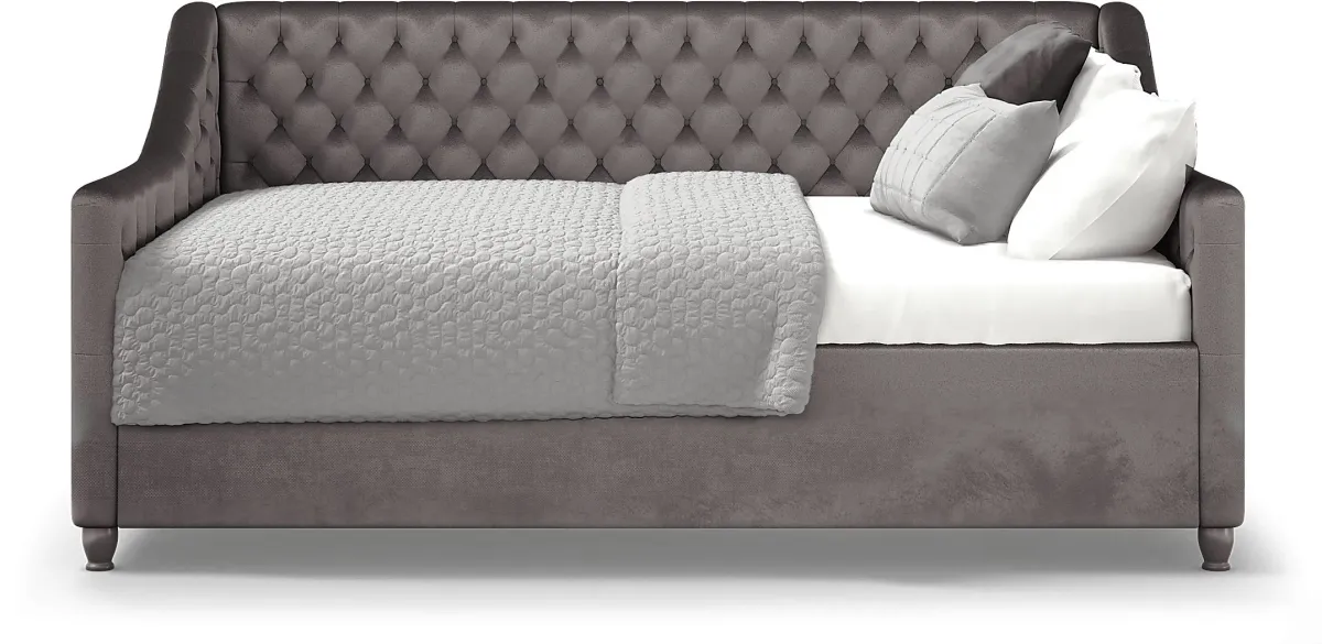 Alena Charcoal Twin Daybed