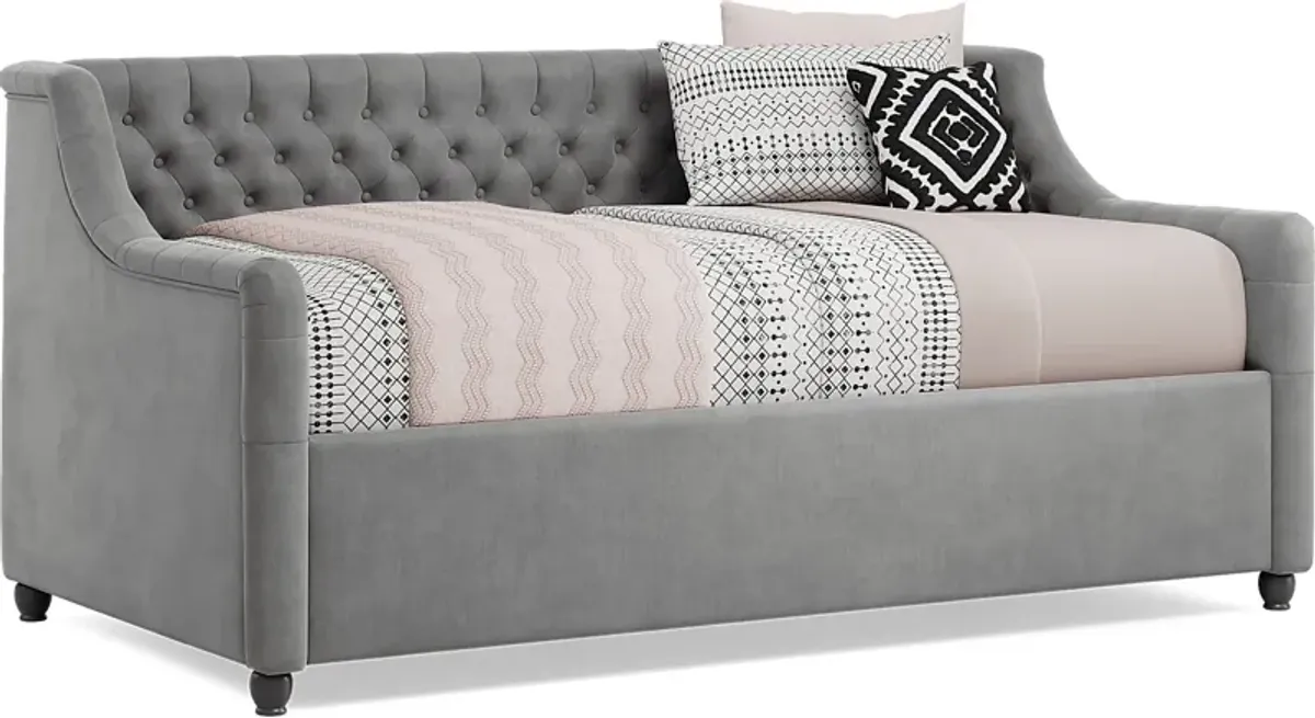 Alena Charcoal Twin Daybed