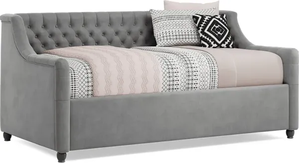 Alena Charcoal Twin Daybed