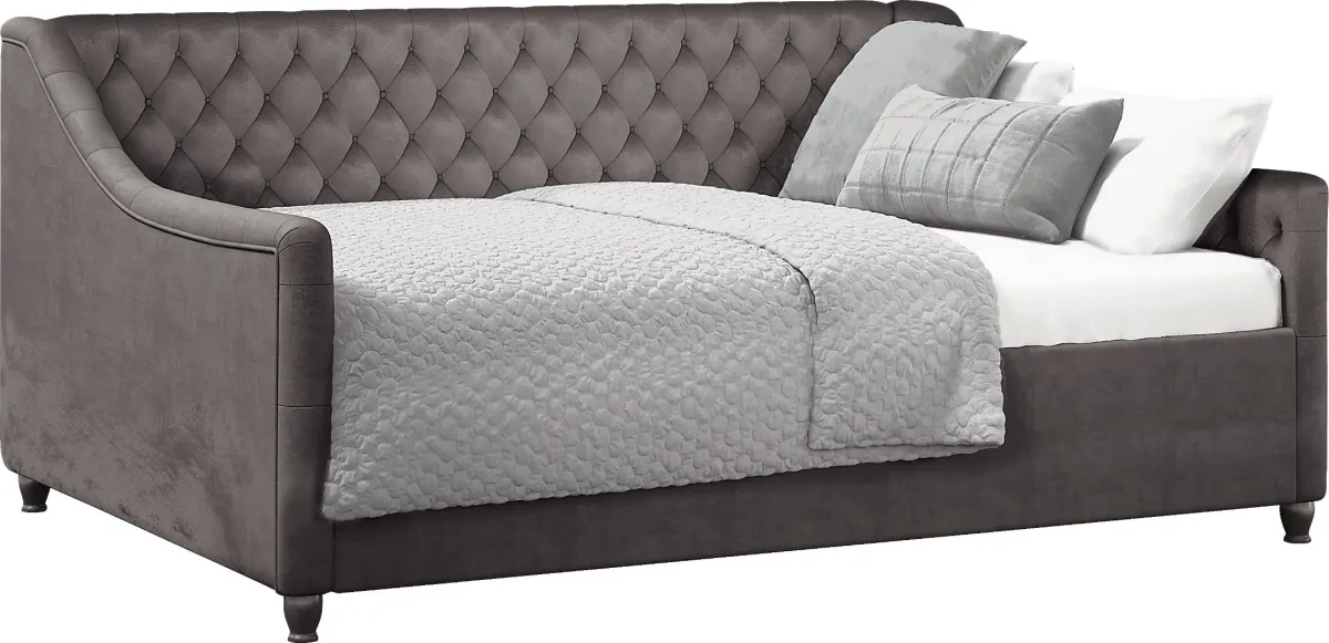 Alena Charcoal Twin Daybed