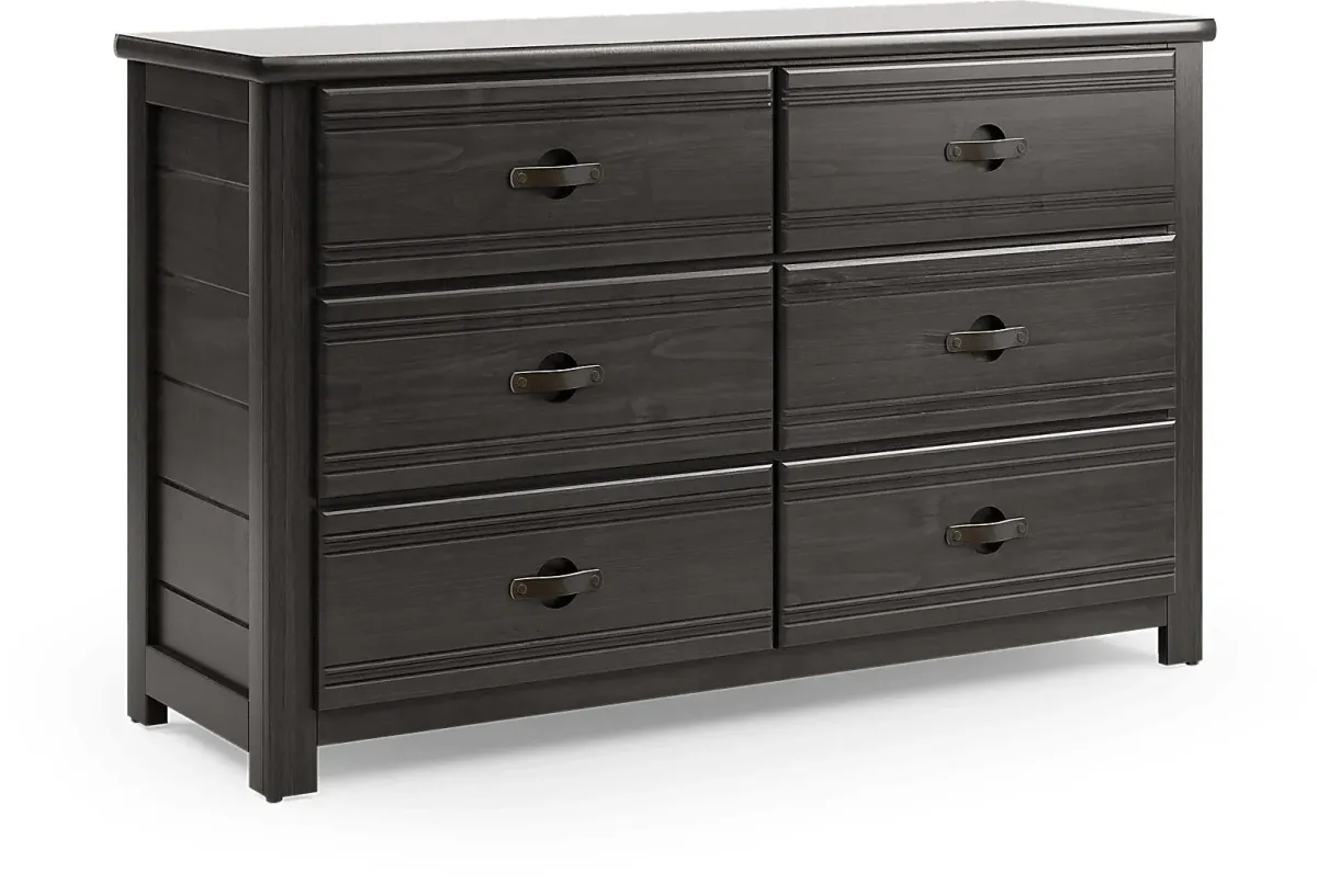 Kids Creekside 2.0 Charcoal Full Bookcase Bedroom