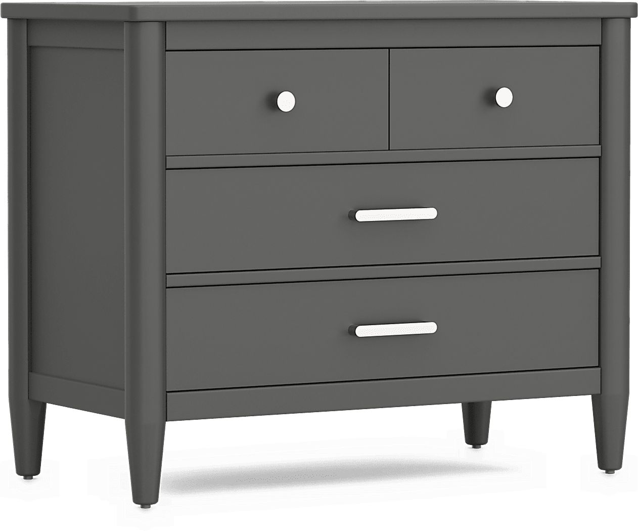 Kids Modern Colors Iron Ore Loft Chest