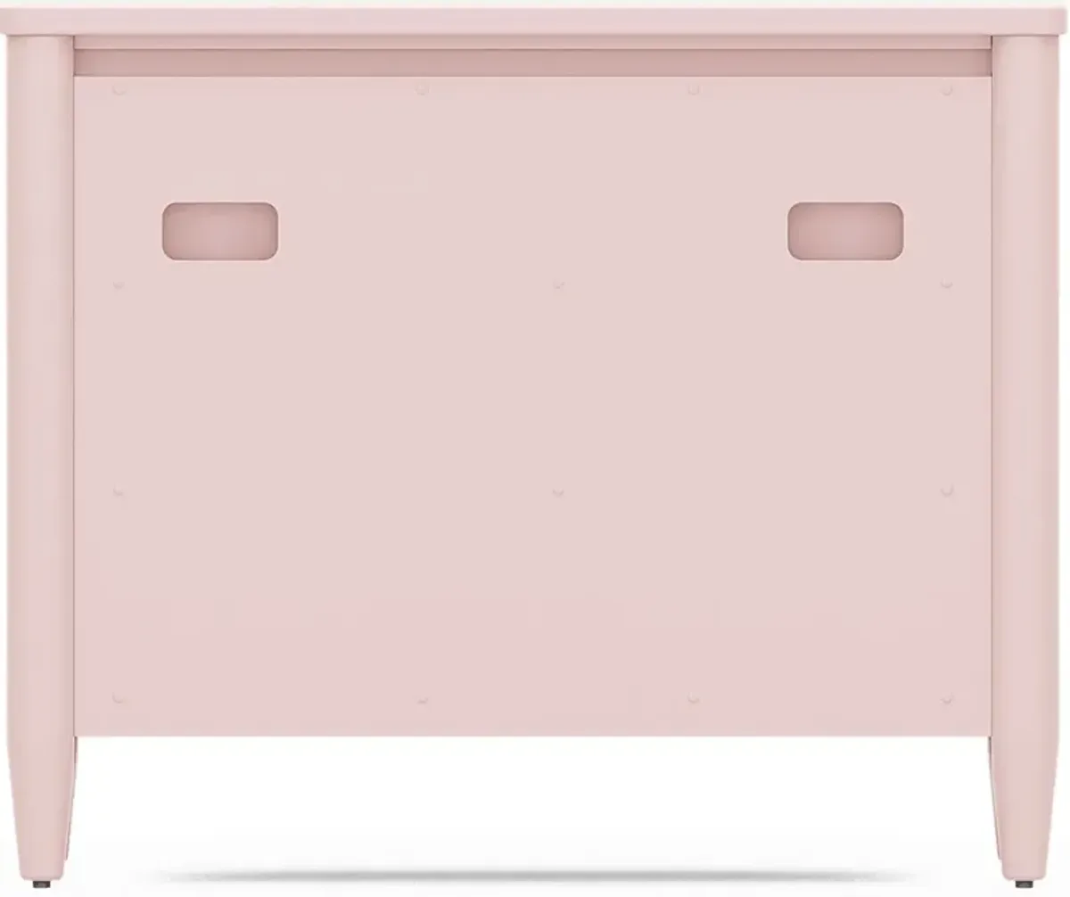 Kids Modern Colors Pink Loft Chest