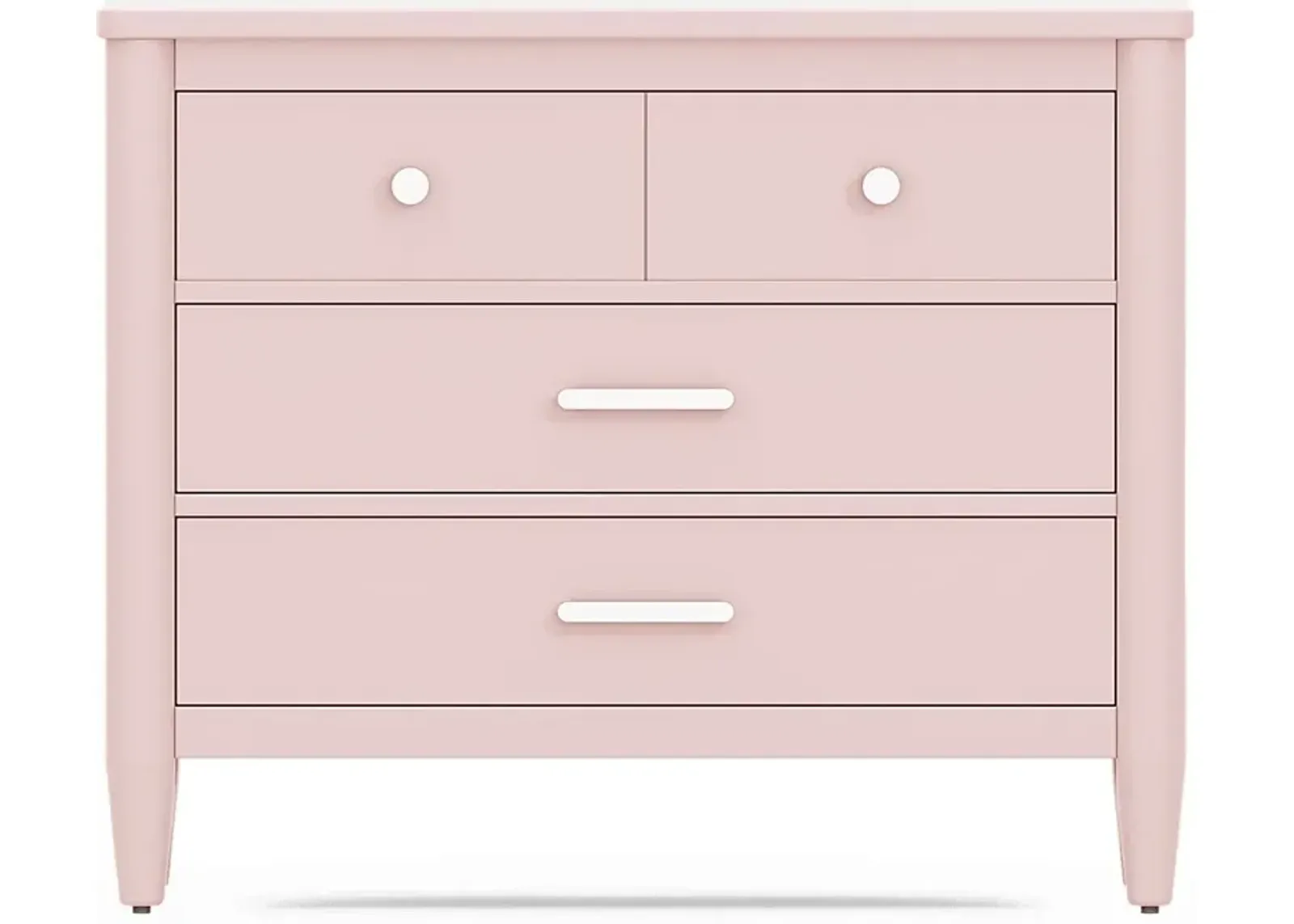 Kids Modern Colors Pink Loft Chest