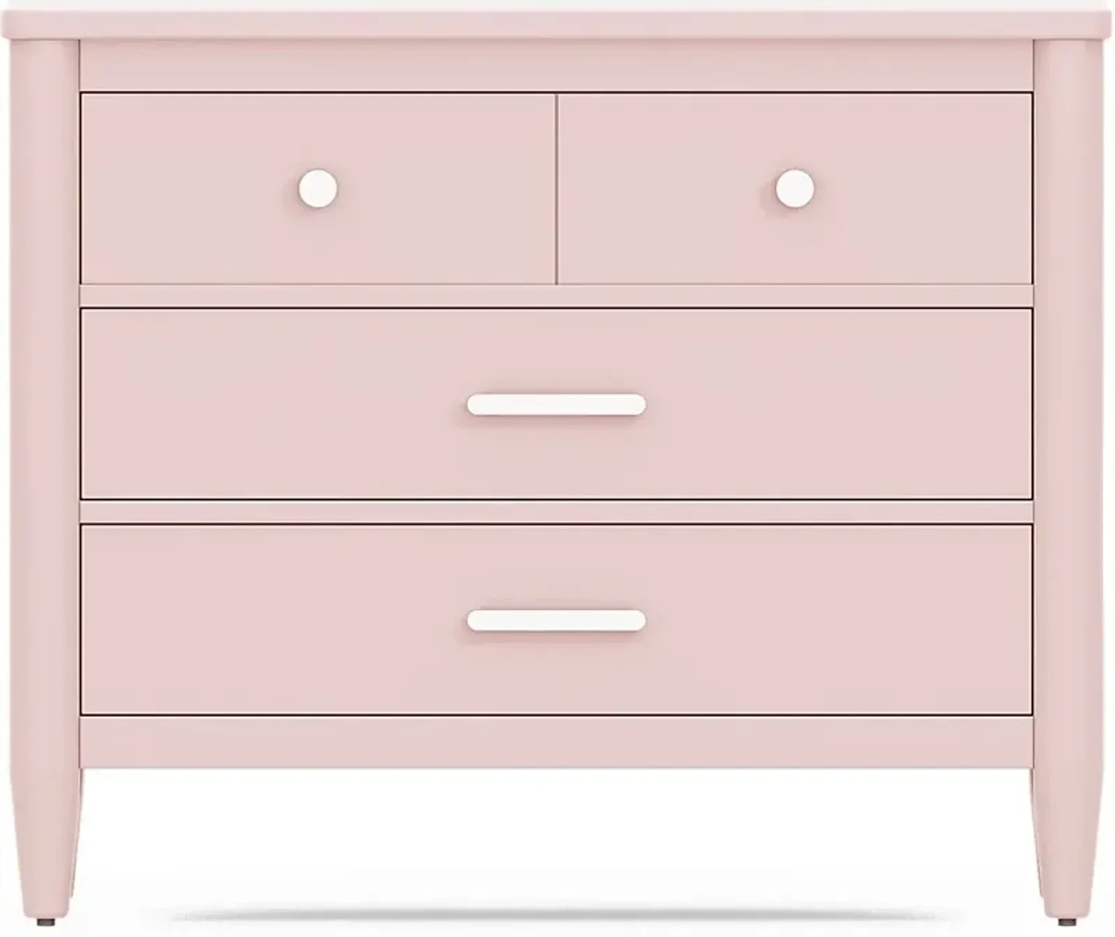 Kids Modern Colors Pink Loft Chest