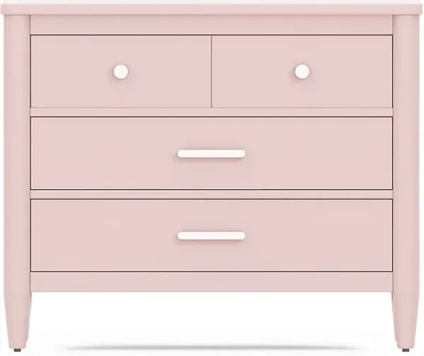 Kids Modern Colors Pink Loft Chest