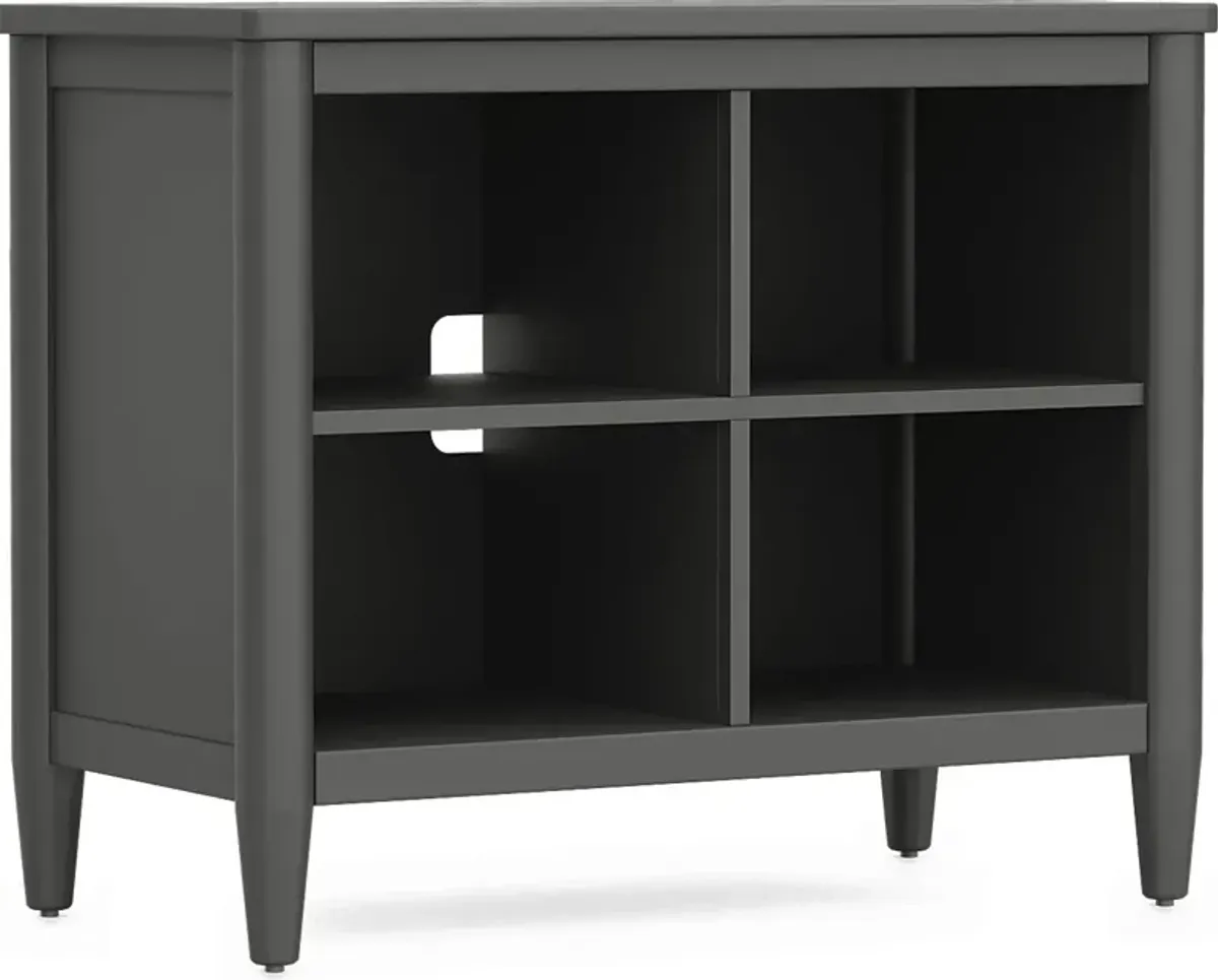 Kids Modern Colors Iron Ore 37" Bookcase