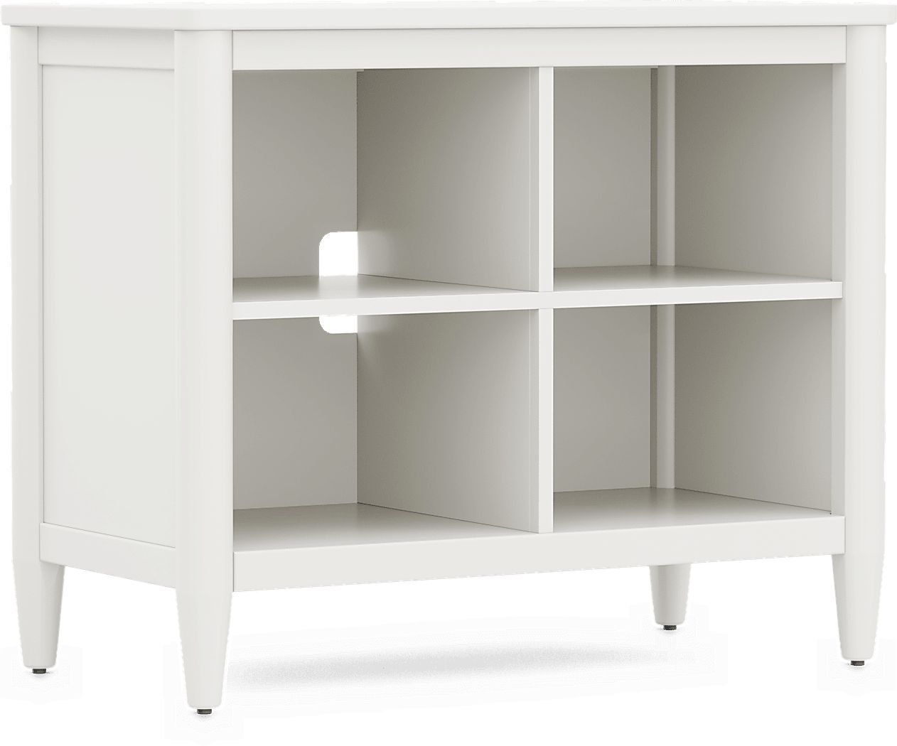 Kids Modern Colors White 37"" Bookcase