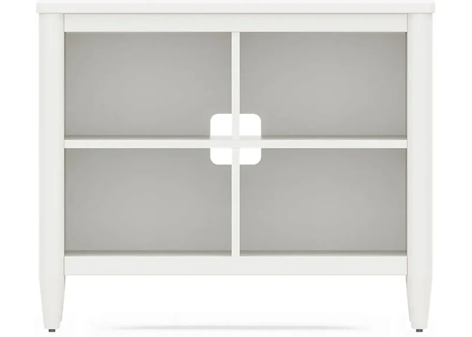 Kids Modern Colors White 37"" Bookcase