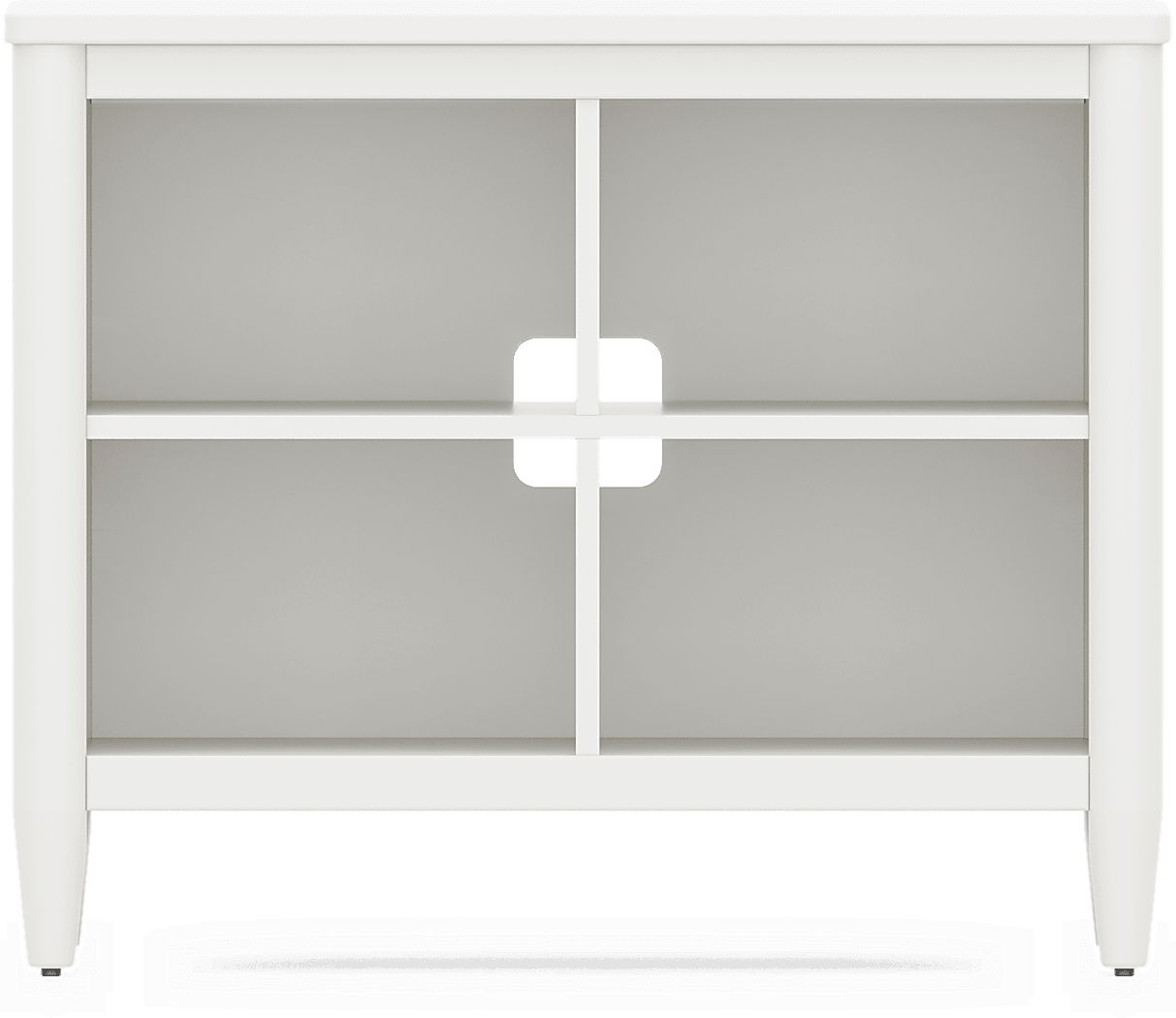 Kids Modern Colors White 37"" Bookcase