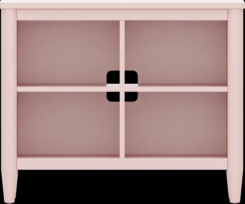 Kids Modern Colors Pink 37" Bookcase