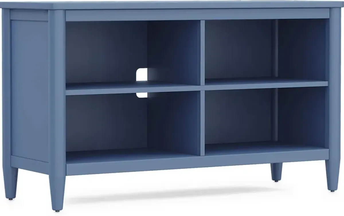 Kids Modern Colors Slate Blue 52"" Bookcase