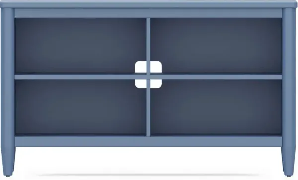 Kids Modern Colors Slate Blue 52" Bookcase