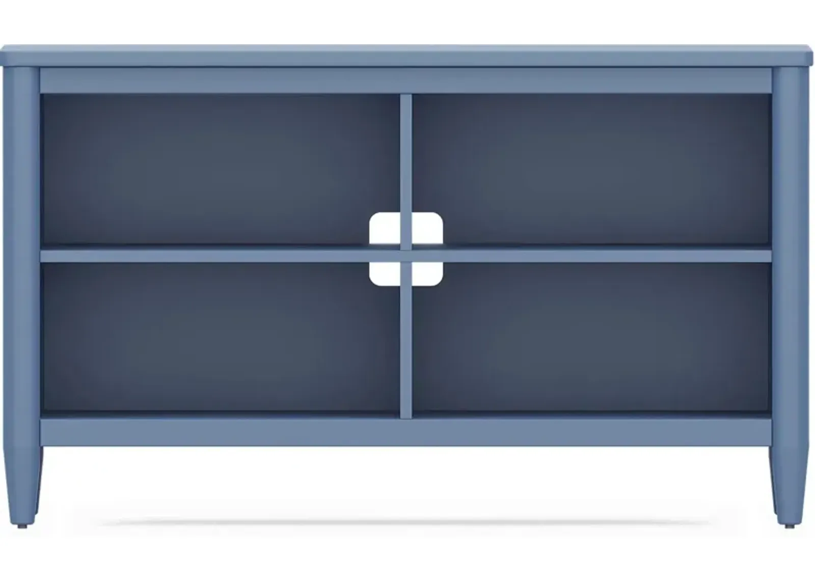 Kids Modern Colors Slate Blue 52"" Bookcase