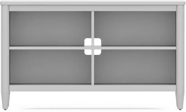 Kids Modern Colors Light Gray 52" Bookcase