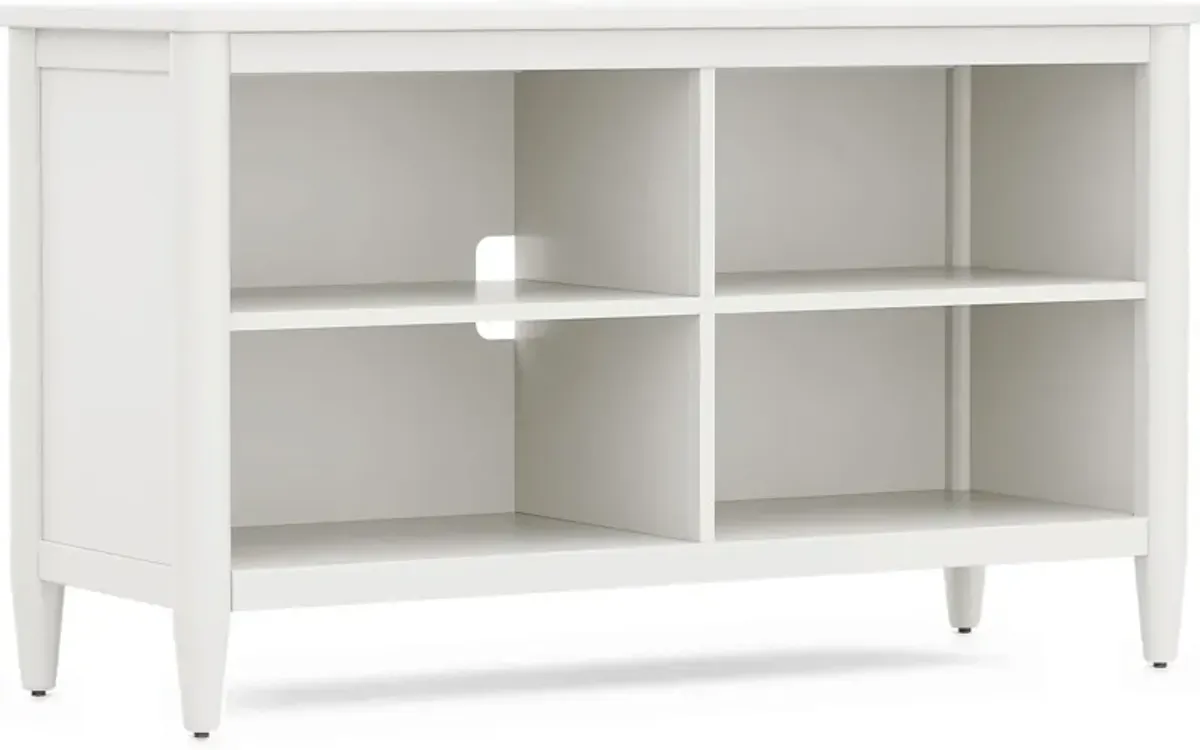 Kids Modern Colors White 52"" Bookcase