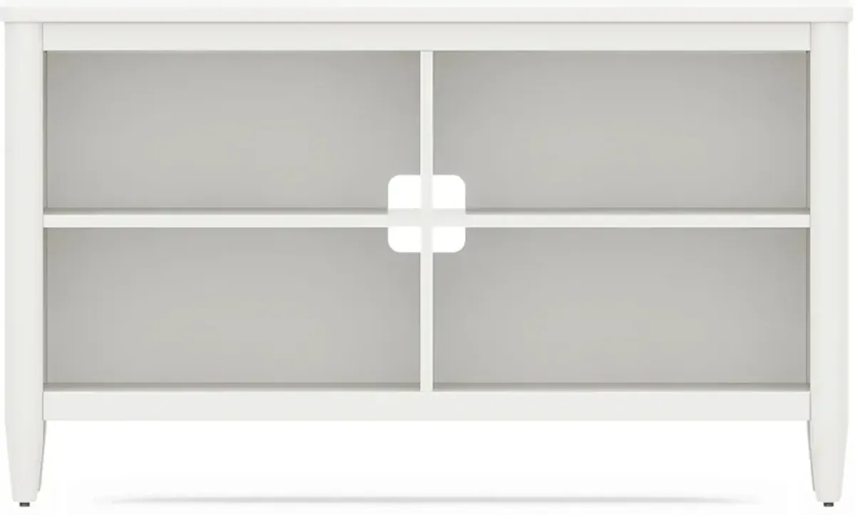 Kids Modern Colors White 52"" Bookcase