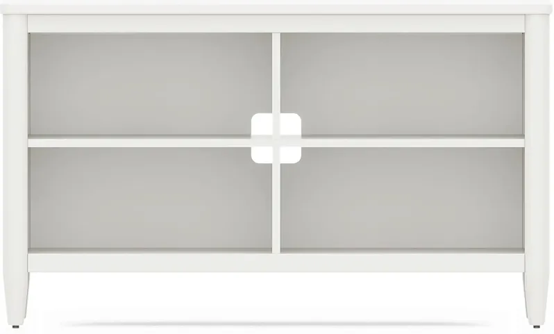 Kids Modern Colors White 52" Bookcase